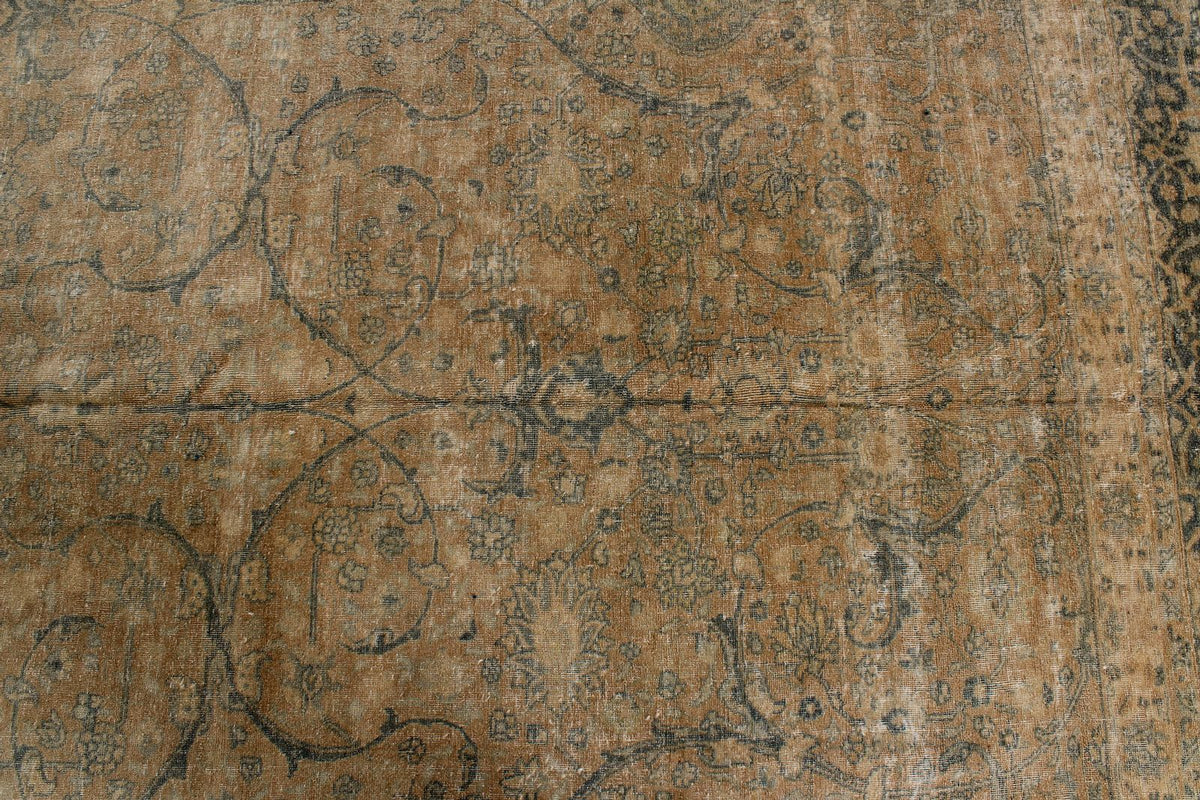 11x18 Beige and Blue Persian Traditional Rug