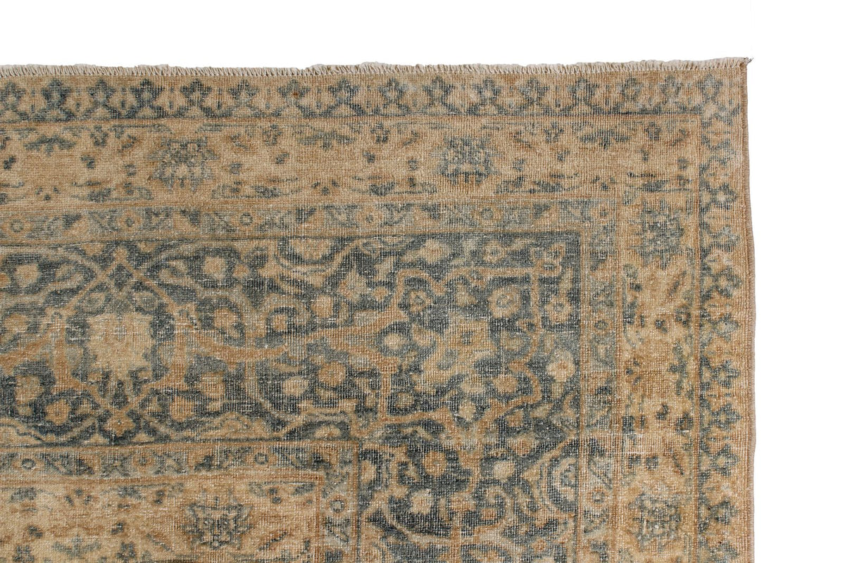 11x18 Beige and Blue Persian Traditional Rug