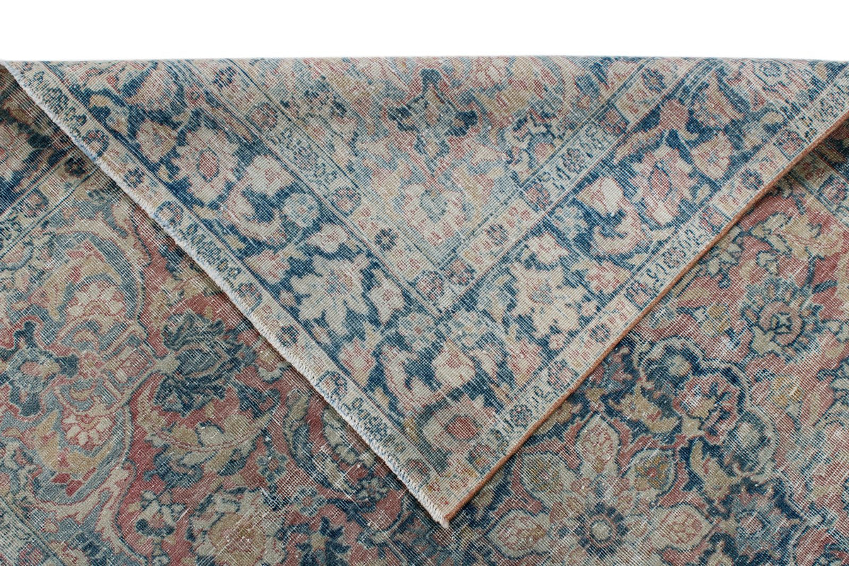 5x6 Red and Navy Persian Traditional Rug