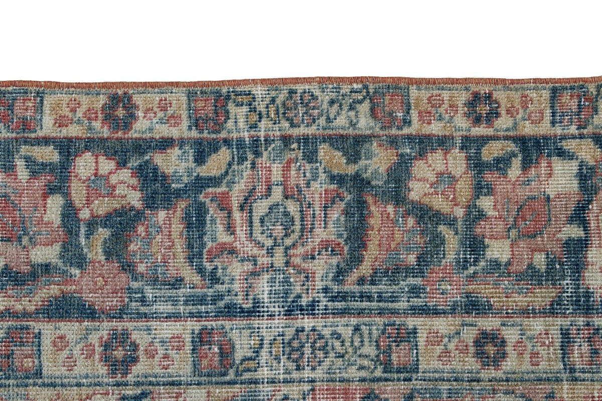 5x6 Red and Navy Persian Traditional Rug