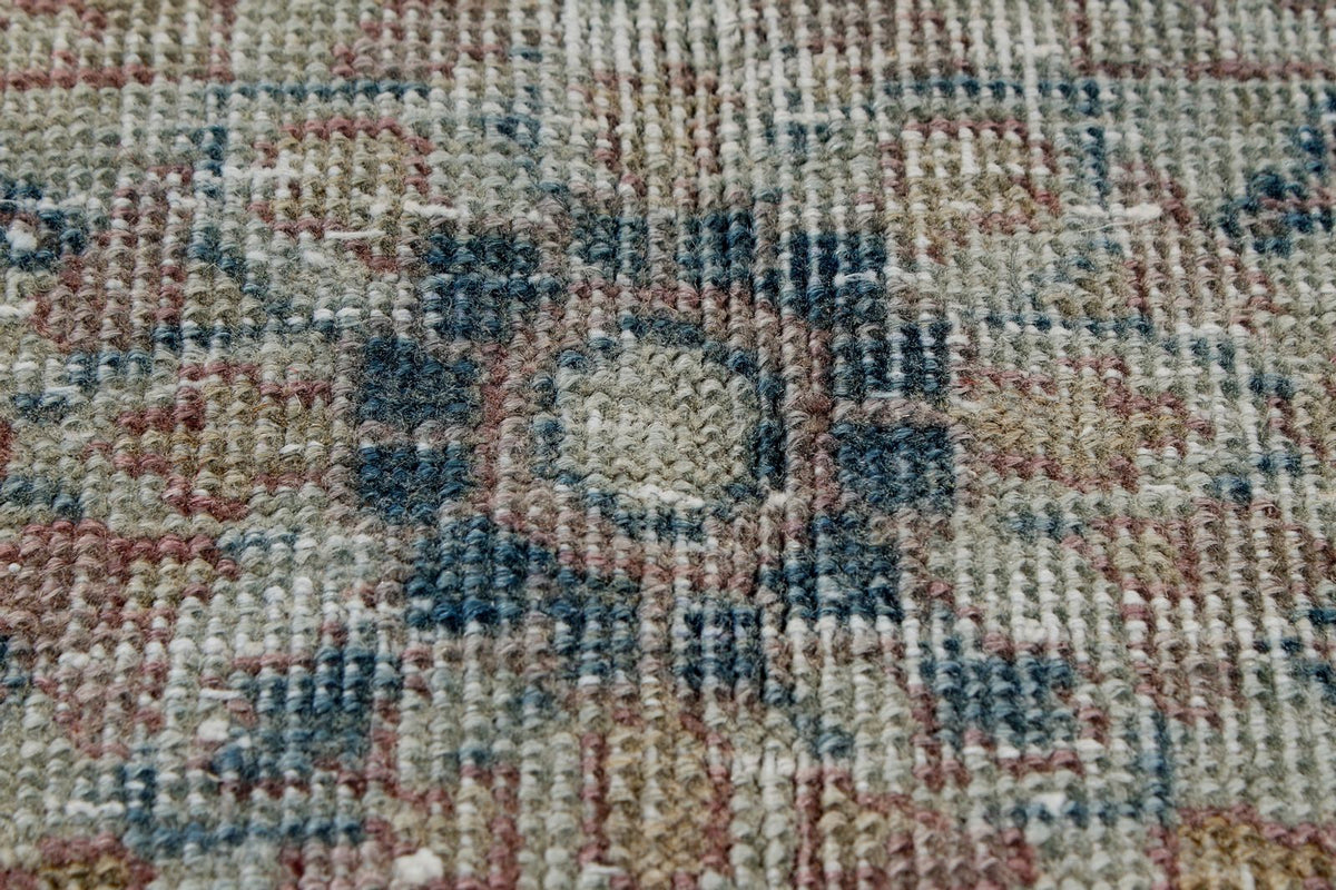 5x6 Red and Navy Persian Traditional Rug