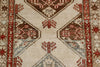 3x12 Beige and Red Traditional Persian Runner