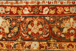 9x11 Brown and Pink Persian Rug