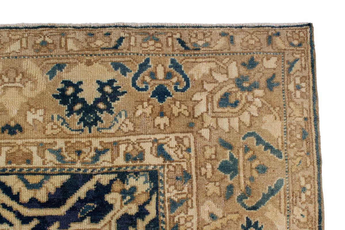 9x12 Beige and Blue Persian Rug