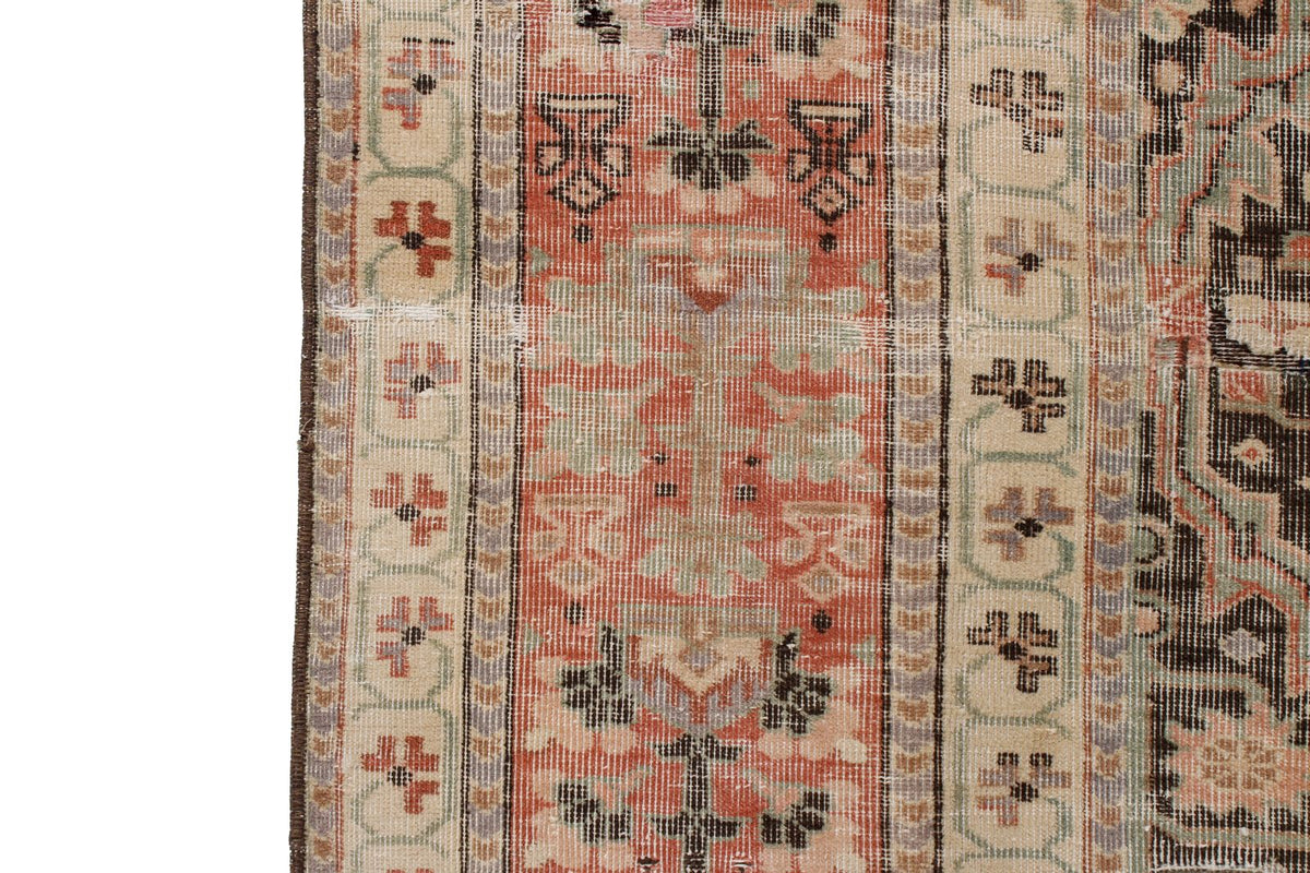 8x12 Black and Pink Persian Traditional Rug