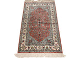 3x4 Pink and Ivory Turkish Traditional Rug