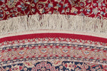 8x8 Red and Navy Turkish Antep Rug