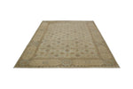6x9 Ivory and Ivory Traditional Rug