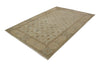 6x9 Ivory and Ivory Traditional Rug