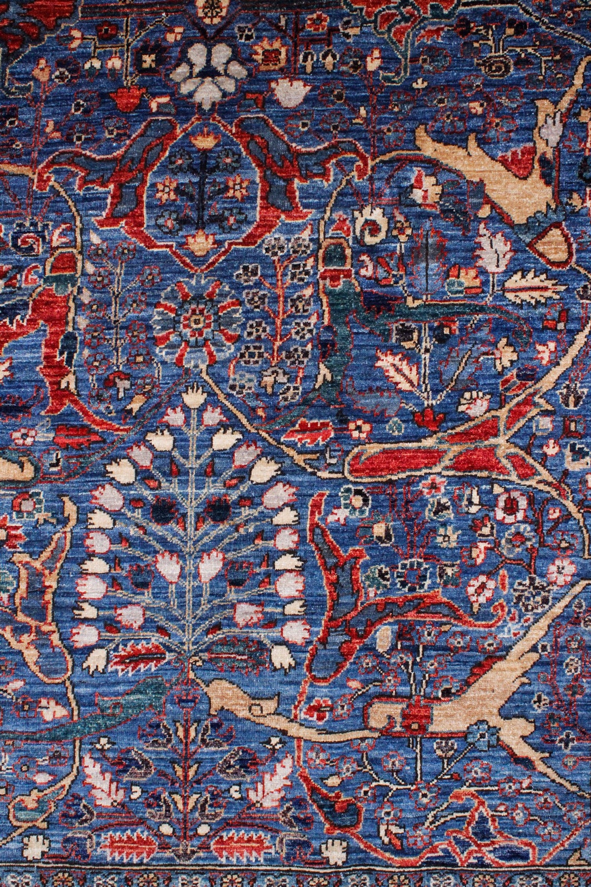 9x12 Rust and Navy Anatolian Traditional Rug