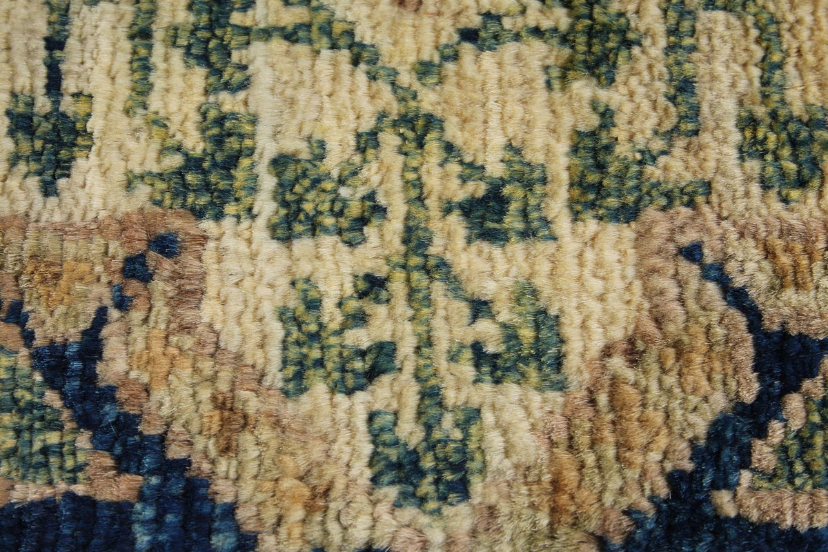 3x10 Navy and Ivory Turkish Tribal Runner