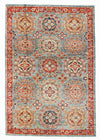 6x10 Blue and Red Persian Rug
