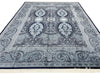 10x13 Navy and Off White Turkish Antep Rug