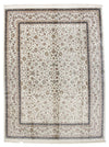 10x13 Ivory and Blue Turkish Antep Rug