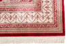 7x10 Red and Ivory Turkish Antep Rug