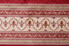 7x10 Red and Ivory Turkish Antep Rug