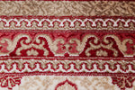 7x10 Red and Ivory Turkish Antep Rug