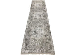 3x10 Off White and Silver Turkish Antep Runner