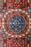 8x10 Red and Green Turkish Tribal Rug
