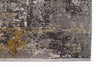 10x13 Gold and Gray Turkish Silk Rug