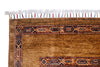 Vintage Handmade 8x10 Multicolor and Brown Anatolian Turkish Traditional Distressed Area Rug