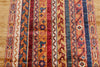 3x10 Multicolor and Gold Turkish Tribal Runner