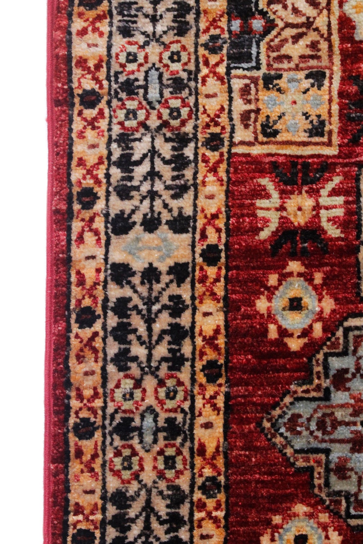 3x10 Red and Black Turkish Tribal Runner