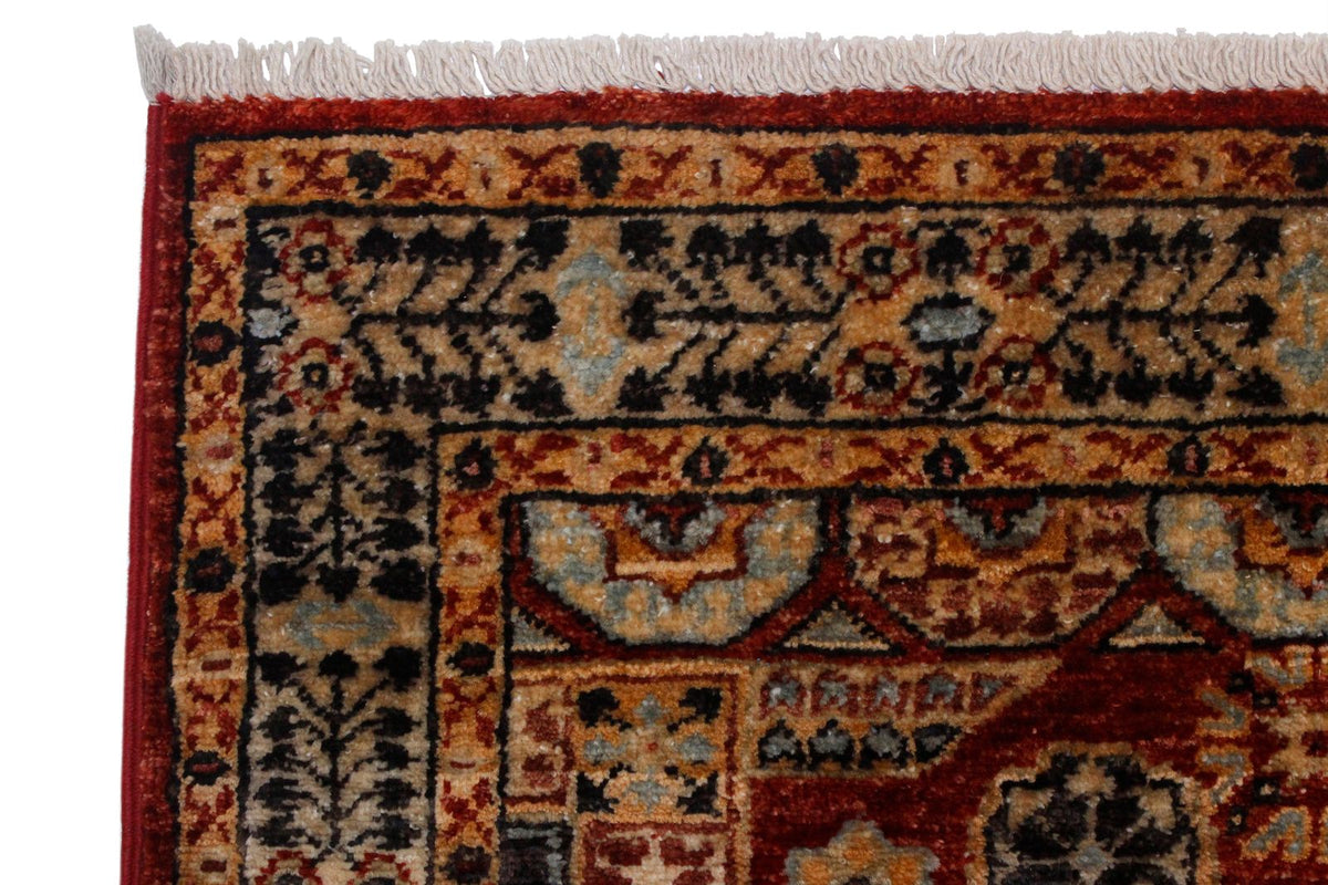 3x10 Red and Black Turkish Tribal Runner