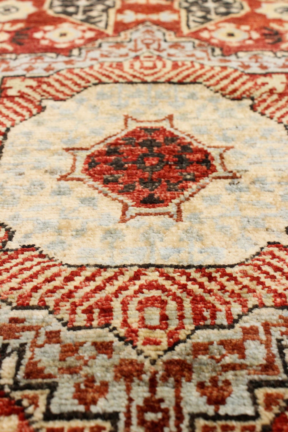 3x10 Red and Black Turkish Tribal Runner