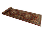 3x10 Red and Black Turkish Tribal Runner