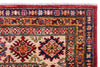 9x12 Red and Ivory Kazak Tribal Rug