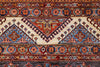 9x13 Gray and Ivory Kazak Tribal Rug