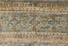 7x10 Blue and Beige Turkish Tribal Rug