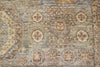 7x10 Blue and Beige Turkish Tribal Rug