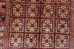 6x8 Multicolor and Red Anatolian Traditional Rug
