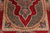 4x6 Red Turkish Silk Rug
