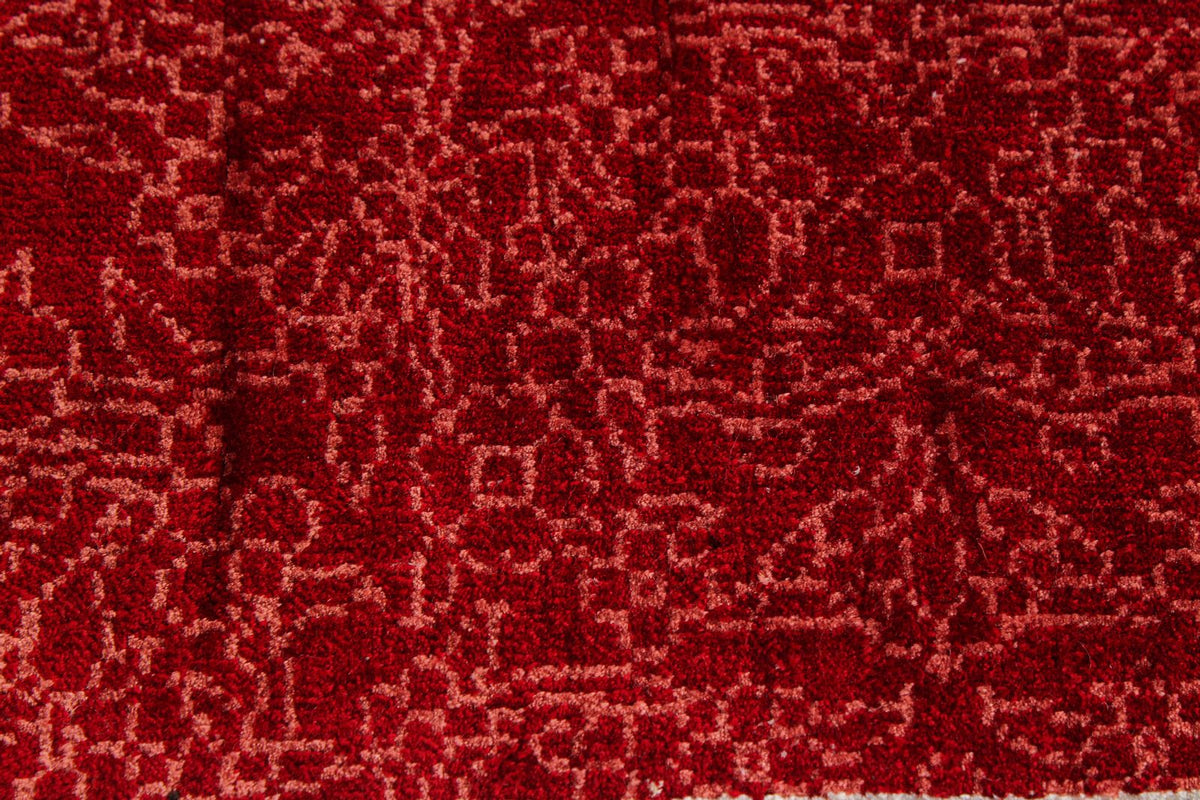 4x6 Red Turkish Silk Rug