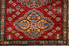 3x9 Red and Ivory Kazak Tribal Runner