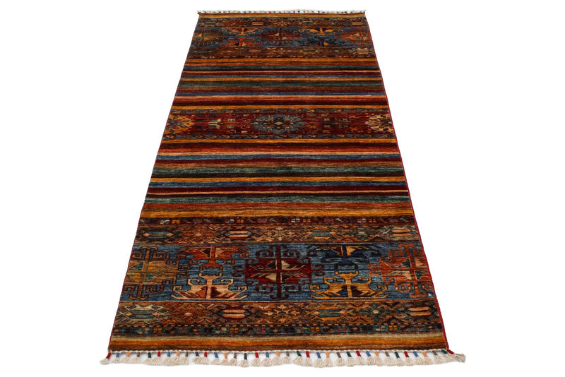 3x8 Multicolor Tribal Runner