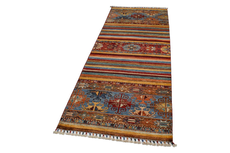 3x8 Multicolor Tribal Runner