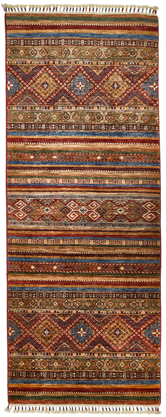 3x7 Multicolor Tribal Runner