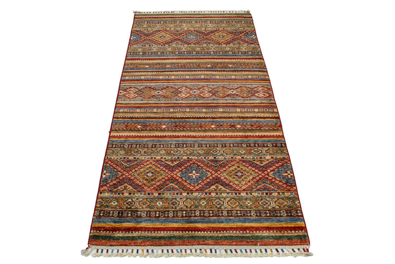 3x7 Multicolor Tribal Runner