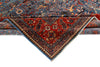 10x14 Blue and Rust Anatolian Traditional Rug