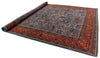 10x14 Blue and Rust Anatolian Traditional Rug