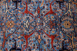 9x12 Blue and Multicolor Anatolian Traditional Rug