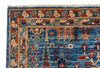 3x10 Blue and Multicolor Traditional Runner