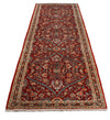 3x10 Red and Navy Anatolian Traditional Runner