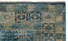 4x6 Blue and Beige Traditional Rug