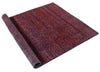 4x6 Navy and Red Anatolian Traditional Rug
