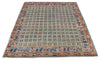 5x6 Green and Blue Traditional Rug